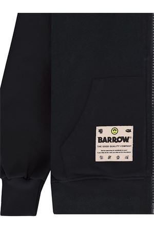 Black cotton hoodie BARROW KIDS | S6BKJUZH149110